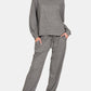 ZENANA Round Neck T-Shirt and Joggers Set