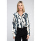 NUVI APPAREL Multicolor Buttoned down Blouse