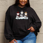 SIMPLY LOVE Full Size Snowmen Graphic Christmas Sweatshirt