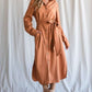 JADE by JANE Long Button down Plus-size Shirt Dress
