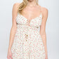 ONE & ONLY COLECTIVE Floral Ruffle Cami Mini Dress