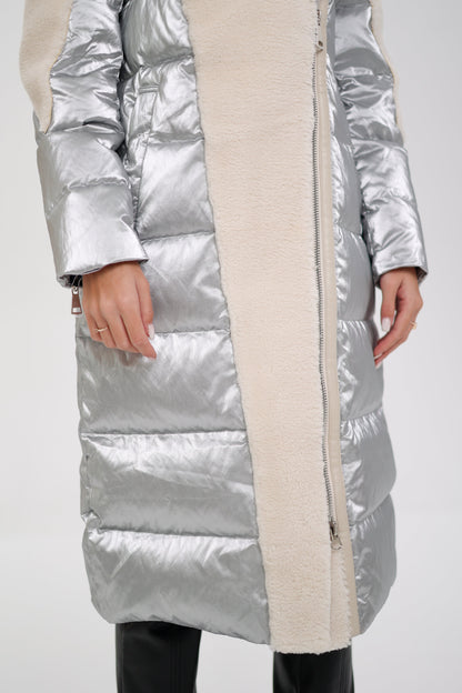 Kalgan Trim Down Long-line Coat