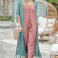 DAVI & DANI Long Summer Cardigan with Fringe