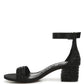 RAG & Co. Twerky Rhinestones Embellished Block Sandals