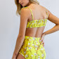 DAVI & DANI 2 Piece Floral Swimwear Set