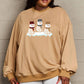 SIMPLY LOVE Full Size Snowmen Graphic Christmas Sweatshirt