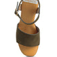 RAG & Co. Daniela Suede High Block Sandals