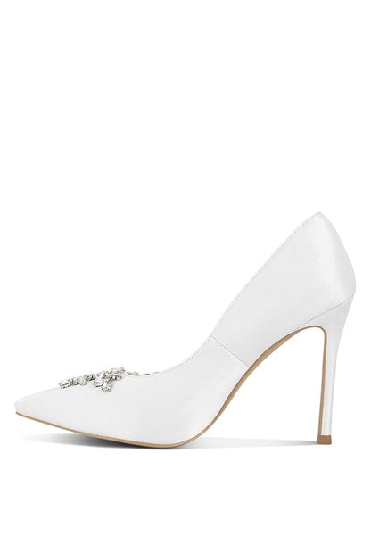 Ashlyn Rhinestones Embellished Stiletto Pumps