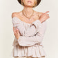 JADE by JANE Tiered flounce designed Top JJT5023