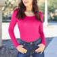 BASIC BAE Full Size Round Neck Long Sleeve Bodysuit