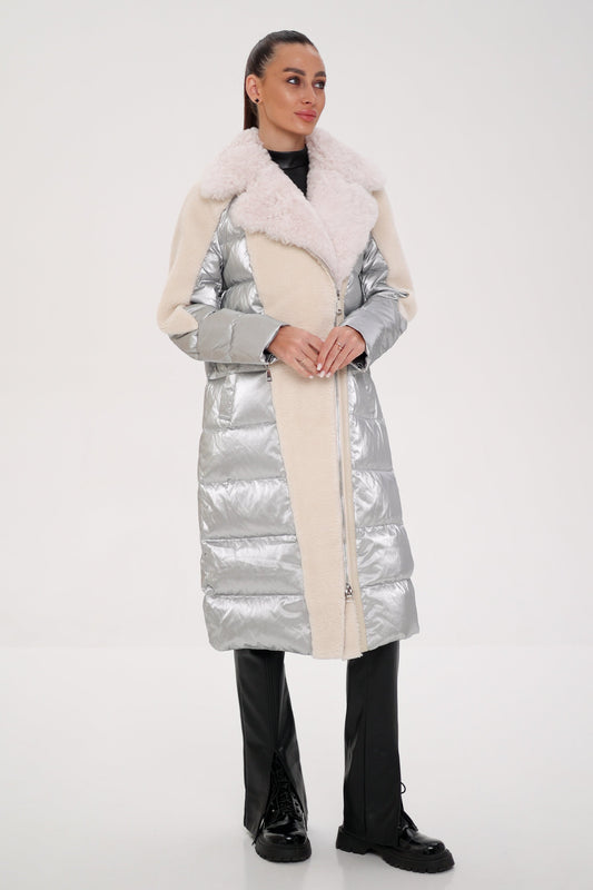 Kalgan Trim Down Long-line Coat