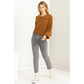 HYFVE Instant Winner Wide Collar Button Front Sweater