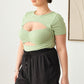 ZENOBIA Plus Size Drawstring Elastic Waist Shorts with Pockets