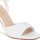 Rag & Co. Vilasta Raffia Square Open Toe Heels Sandals