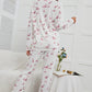 X.Y.M. Flamingo Long Sleeve Top and Pants Pajama Set