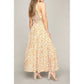 NUVI APPAREL Tiered maxi dress