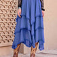CLAUDIA G Tasha Tiered Midi Skirt