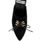 Miladi Suede Stiletto Mules