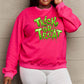 SIMPLY LOVE Full Size "TRICK OR TREAT" Graphic Sweatshirt