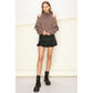 HYFVE Keep Me Close Long Sleeve Turtle Neck Sweater