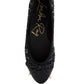 Junpey Plaid Tweed Ballet Flats