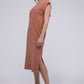 HYFVE Casual Comfy Sleeveless Midi Dress