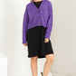 HYFVE Cute Mood Crop Shoulder Cropped Cardigan Sweater