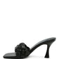 RAG & Co. Woven Strap Spool High Heels Slipper Sandals