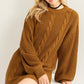 HYFVE Cable-Knit Ribbed Mini Sweater Dress