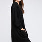 BIBI Twist Knitted Open Front Cardigan with Pockets