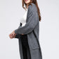 BIBI Twist Knitted Open Front Cardigan with Pockets