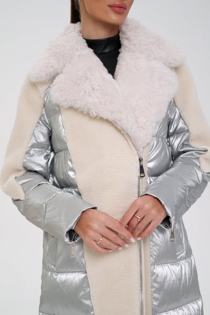 Kalgan Trim Down Long-line Coat