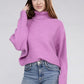 ZENANA Viscose Dolman Sleeve Turtleneck Sweater