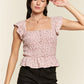JADE by JANE Plus-size Floral Print Ruffled top