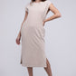 HYFVE Casual Comfy Sleeveless Midi Dress