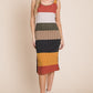 JADE by JANE Knit Color Block Pencil Tank Casual Dress