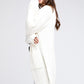 BIBI Twist Knitted Open Front Cardigan with Pockets