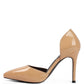 RAG & Co. Candy Cane Patent Pu Slip On Stiletto Heels