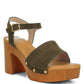 RAG & Co. Daniela Suede High Block Sandals