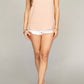 NUVI APPAREL V neck Top with ruffle Shoulder