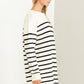 HYFVE Casually Chic Striped Sweater Dress