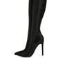 PIPETTE Diamante Set High Heeled Calf Boot