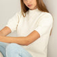 HYFVE Lovely Embrace Puff Sleeve Sweater Top