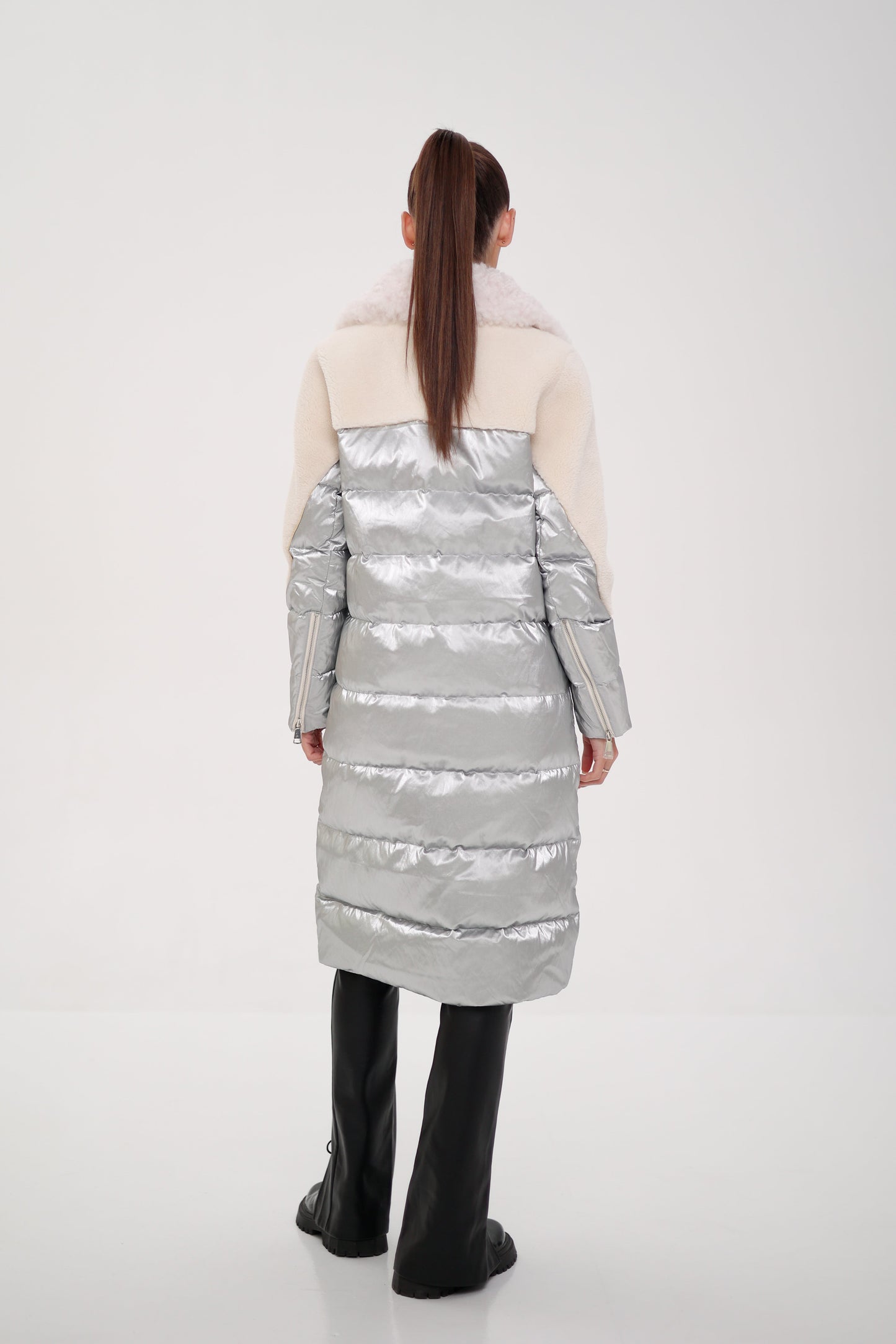 Kalgan Trim Down Long-line Coat