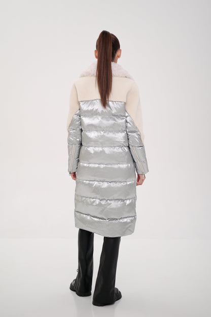 Kalgan Trim Down Long-line Coat