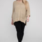 EESOME Plus Size Crew Neck Knit Sweater
