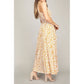 NUVI APPAREL Tiered maxi dress