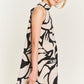 Resort style halter neck short sundress PLUS