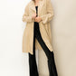 HYFVE Long Button Front Cool Oversized Coat