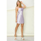 HYFVE CAMI COCKTAIL TIED BACK  MINI DRESS
